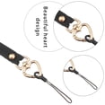 thumbnail image 4 of Universal Keychain Chain Crossbody Heart Clip Lanyard Neck Strap Phone Safety Tether Phone Lanyard Neck Cord PINK, 4 of 8