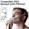 thumbnail image 2 of 2-Pack Air Fit P10 Headgear Strap,CPAP Headgear Replacements for P10 Nasal Pillow Mask,with 6 Adjus, 2 of 5