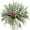 Snow, variant on 24Pcs Christmas Norfolk Stems, 14" Artificial Pine Branches Faux Evergreen Pine Sprigs Picks for Christmas Wreath Making DIY Crafts Home Decoration (Green)