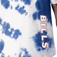 thumbnail image 3 of Men's MSX by Michael Strahan Royal Buffalo Bills Freestyle Tie-Dye T-Shirt, 3 of 3