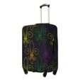 thumbnail image 2 of Naloa Mardi Gras Carnival Elastic Suitcase Protector, Travel Suitcase Protector Cover Fits 18-32in Suitcase - Large, 2 of 9