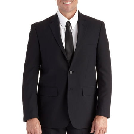 Big Men's Subtle Stripe Dress Jacket