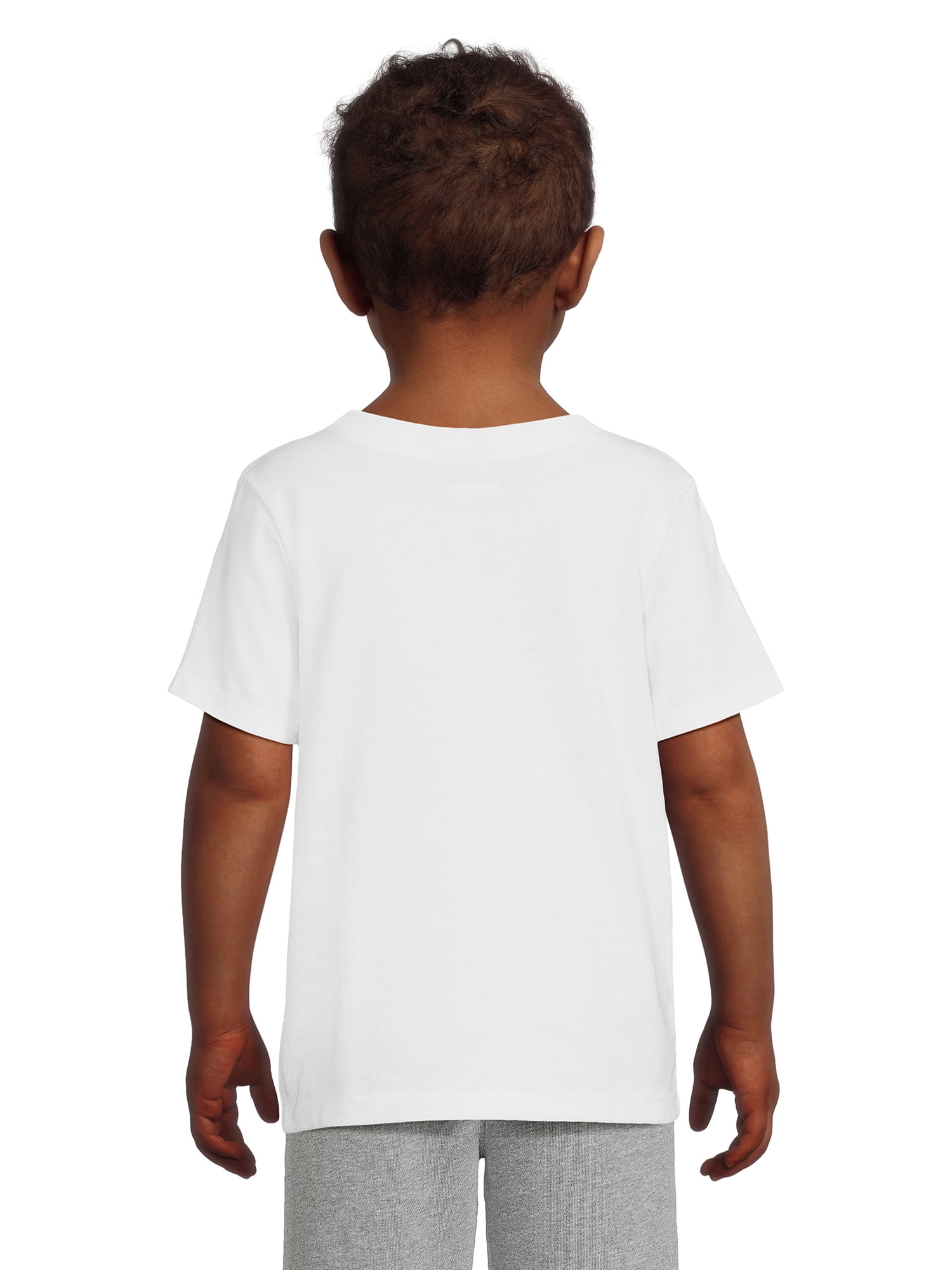 Garanimals Toddler Boy Short Sleeve T-Shirt, 5-Pack, Sizes 12M-5T