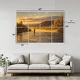 thumbnail image 2 of Rustic Farmhouse 8 Pack Art Acoustic Panels Sound Absorbing Fly Fishing Sunrise Decorative Soundproof Wall Panels Self Adhesive for Nursery Game Room Bedroom 48"x32", 2 of 7
