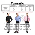 thumbnail image 2 of Camisas Para Hombre Manga Larga Slim Fit Moda Casual Vestir, 2 of 8