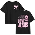 thumbnail image 4 of WENXIAOO T-shirts Filles Manches Courtes Col Rond T-shirts Graphiques Mode Tenues d'Été pour Filles T-shirts Filles, 4 of 4