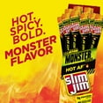 thumbnail image 3 of Slim Jim Monster Smoked Meat Sticks, Hot AF Flavor, 11g Protein Per Stick, 1.94 oz. (18-ct), 3 of 8