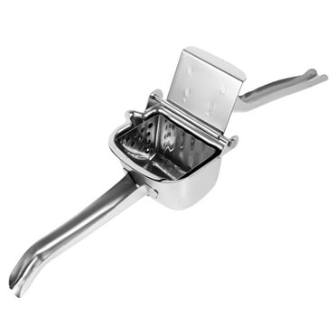 1PC Stainless Steel Manual Juicer Domestic Sugar Cane Juicer Mini Fruit Squeezer Lemon Extractor Tool for Home Kitchen Use (Silver)