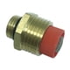 thumbnail image 2 of Adaptador de rosca de acoplamiento de de latón de 1/2 "para calentador de gas, parrilla, con Baoblaze Adaptador de rosca macho de latón, 2 of 8