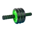 thumbnail image 1 of EeaseCA Rouleau Abdominal à 3 Roues Antidérapant avec Poignée en Éponge, Rouleau Abdominal, Outil d'Entraînement avec Tapis de Yoga pour la Mise en Forme (Vert), 1 of 7