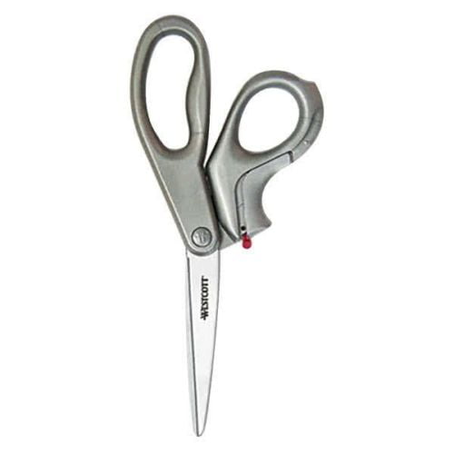 Westcott 8" EZ Open Scissors / Box Cutter 2In1 Scissors