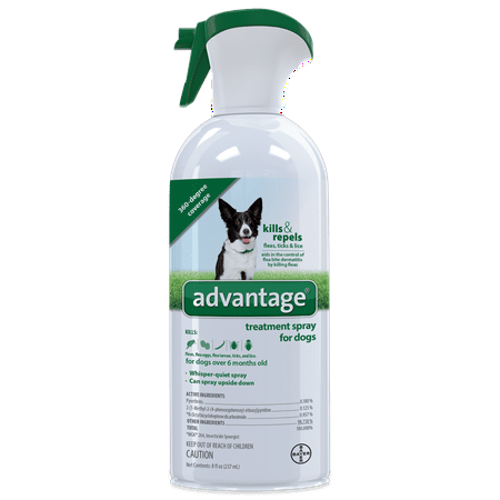 Advantage Flea Treatment Dog Spray Kills & Repels Flea Tick & Lice
