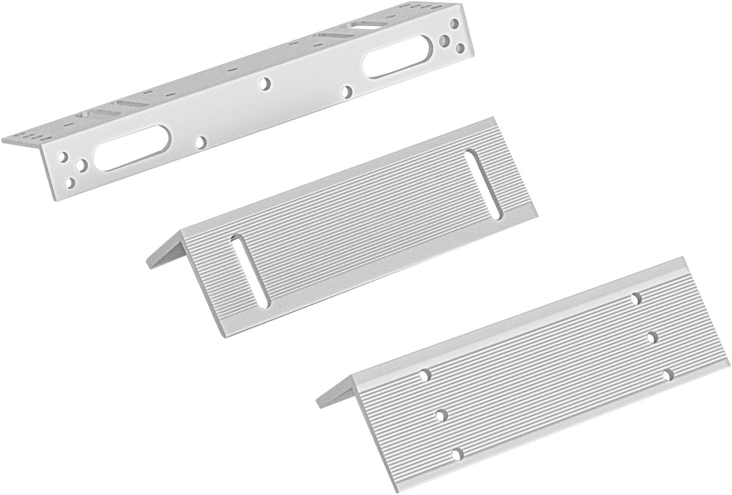 JJEAN-Z and L Bracket for 280KG 600LBS Holding Force Electromagnet Lock Single Door Access Control Electric Magnetic Door Lock