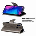 thumbnail image 3 of Dteck Case For Redmi Note 7 Elegant Embossed Butterfly Cash Slots Bookstyle Wallet PU Leather Durable Magnetic Closure Flip Kickstand Shockproof Compatible Xiaomi Redmi Note 7 , Gray, 3 of 7