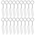 thumbnail image 4 of 30 juegos de llaveros en blanco, juego de llaveros acrílicos en blanco, llaveros acrílicos en blanco, suministros para llaveros DIY, 4 of 6
