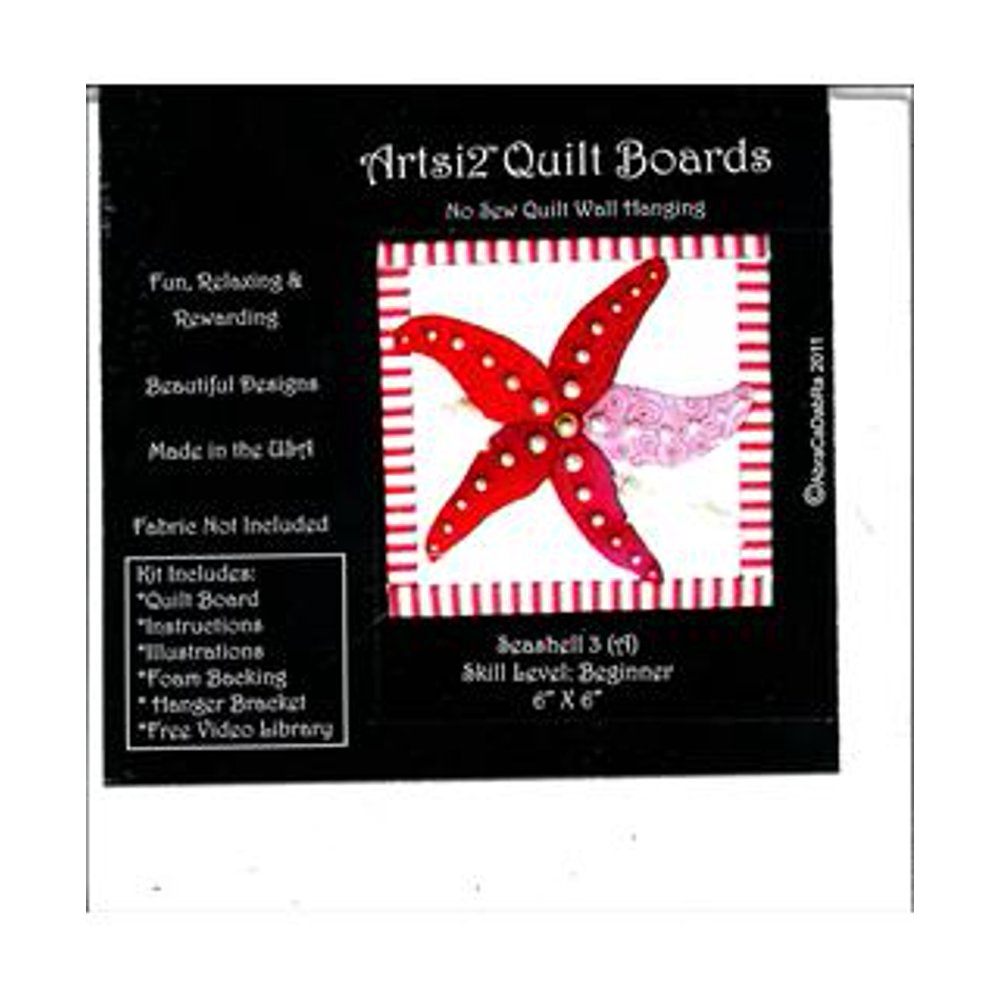 Artsi2 Quilt Board 6x6 Seashell 3