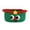 Green, variant on Qocolcyl White Christmas Woven Gift Basket Storage Basket Bag, Cute Holiday Decor Open‑Top Cotton Rope Organizer Bin for Desktop Tabletop Sundries Small Ornaments Home Party Gift Container
