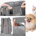 thumbnail image 2 of Backpacks For Dogs, Medium-sized Dogs, Dog Carrier, Dog Carrier, Adjustable Transport Bag, Backpack For Hiking, Traveling, Camping, Support Up To 12 K, 2 of 4