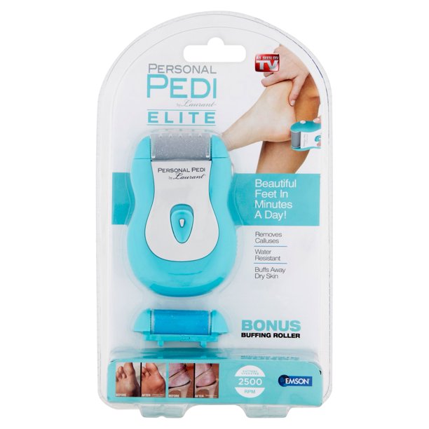 Emson Personal Pedi by Laurant Elite Foot Buffer Turquoise Walmart