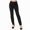 Black, variant on Womens Elegant Casual Daily Straight Leg Casual Pants Suit Pants Solid Color Zipper Button Trousers Womens Pant Suits Casual Pencil Pant Warm up Pants Drawstring Pants for Women Women Pants Casual
