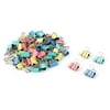 Home Office Metal Bill Ticket File Paper Binder Clips Clamps 60pcs