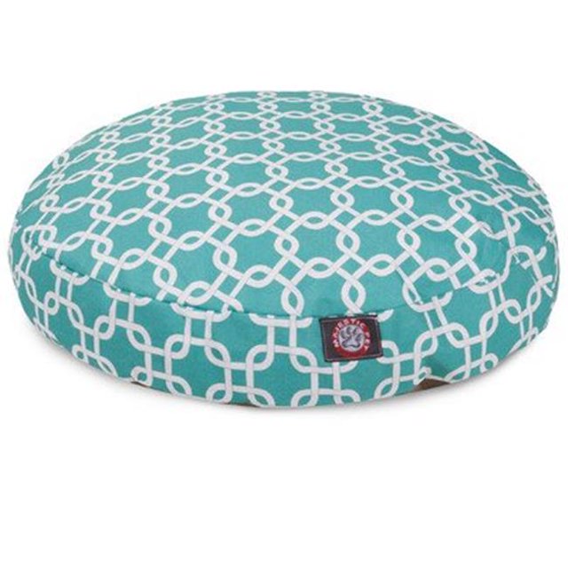MajesticPet 788995508939 Lit Rond pour Animal Links de 36 Po, Sarcelle - Moyen
