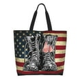 thumbnail image 1 of Easygdp Veterans Day1 Bolsas Tote para Mujer, Bolsos de Hombro para Viaje, Bolsos de Mano de Gran Capacidad para Compras y Trabajo, 1 of 8