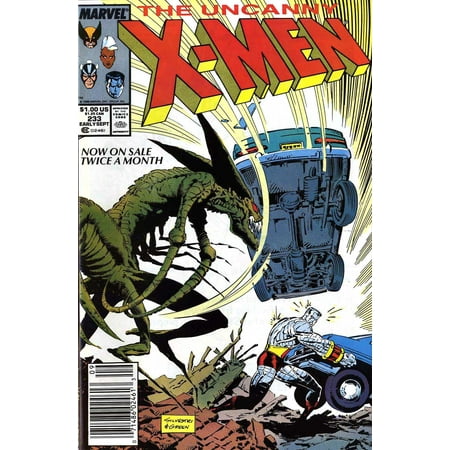 The Uncanny X-Men #233, Marvel Comic Book, September 1988