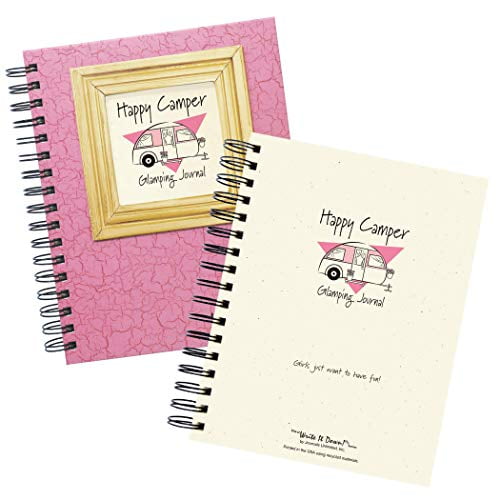 Happy Camper Pink Glamping Journal