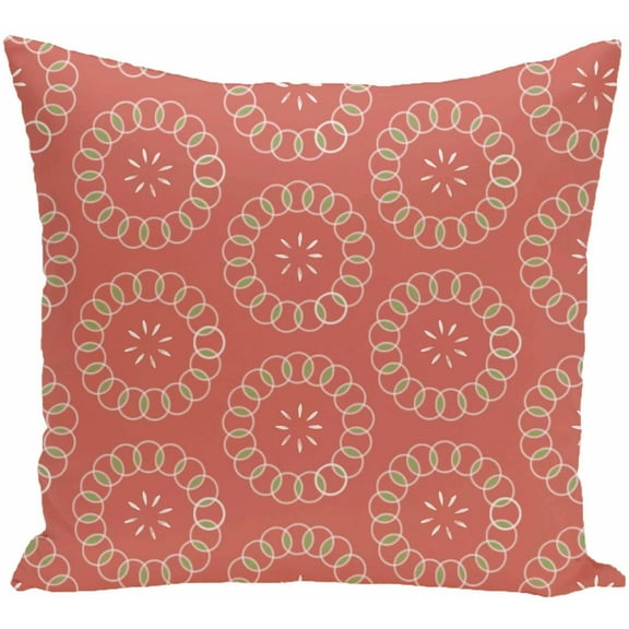 Simply Daisy 16" x 16" Happiness Is… Floral Print Pillow