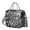 Grey, variant on Nebula Print Thermal Lunch Tote - Large Leakproof Insulated Bag with Reinforced Handles for Daily Use
