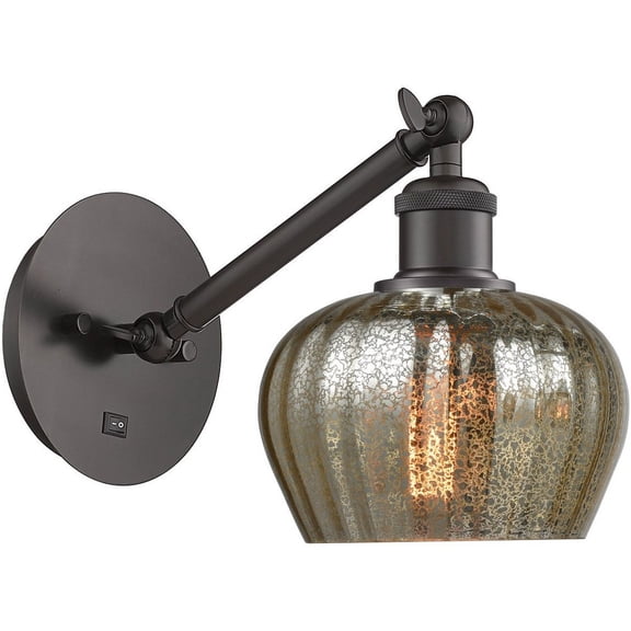 Innovations Lighting - Fenton - 1 Light Wall Sconce In Art Nouveau Style-9.88