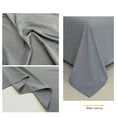 thumbnail image 5 of RBCKVXZ Twin Size Bed Sheet - Soft Microfiber Sheets, Cooling Technology, and Wrinkle-Free Pillowcase. Hotel-Quality, Solid Color Mattress Protector, 47"x90", Gray, 5 of 6