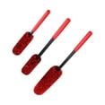 thumbnail image 1 of Cepillo de microfibra para llantas, 3 uds., limpiador de ruedas, herramienta práctica, cepillo de limpieza suave multiusos portátil para motores SUV, kusrkot  cepillo para llantas, 1 of 8