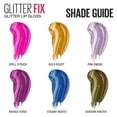 thumbnail image 3 of Maybelline Glitter Fix Glitter Lip Gloss 60 Gold Boost 0.17 Ounce, 3 of 6
