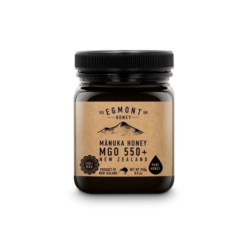 Egmont Honey 550 MGO Manuka Honey 250g, British Import (Pack of 2)