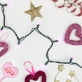 thumbnail image 3 of Northlight LED Wide Angle Christmas Lights - Pink - 16.25' Green Wire - 50ct, 3 of 6