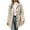 Beige, variant on Uaswgudfs ​Fitted Wool-Blend Coat: Women's Autumn Belted Buckle Design with Lapel Collar & Buttoned Cuffs​