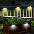 thumbnail image 3 of Luces LED solares para terraza, jardín, patio, camino, escaleras, escalón, valla, lámpara, 3 of 5