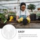 thumbnail image 3 of 2 pares Guantes de jardinería Guantes de algodón delgados Guantes de trabajo Guantes de pantalla táctil para mujeres, 3 of 5
