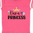 thumbnail image 4 of Inktastic Nana's Princess Crown and Flowers Girls Baby Bodysuit, 4 of 5