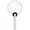thumbnail image 1 of Collapsible Mosquito Swatter - Innovative Hand-Held Electric Fly Swatter - Beige, 1 of 5