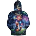 thumbnail image 2 of Happy New Year Yorkshire Terrier Family Cheer Winter Midnight Firework All Over Print 3D Hoodie Unisex Merch Hoodies Yorkie Dog Lover Gifts - 02025, 2 of 6