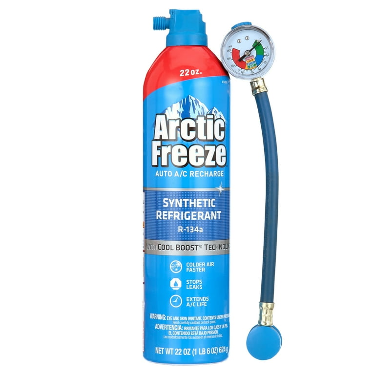 Arctic Freeze Ultra Synthetic Refrigerant 134a+ (14 ounces, 1 Pack