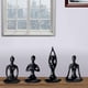 thumbnail image 4 of Estatua de escultura de escritorio Zulema Yoga nórdico Pose Adorno 4 piezas, 4 of 8
