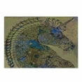 thumbnail image 1 of Unicorn Cutting Board, Horse-like Creature Design with the East Tribal Patterns Image, Decorative Tempered Glass Cutting and Serving Board, Small Size, Multicolor, by Ambesonne, 1 of 1