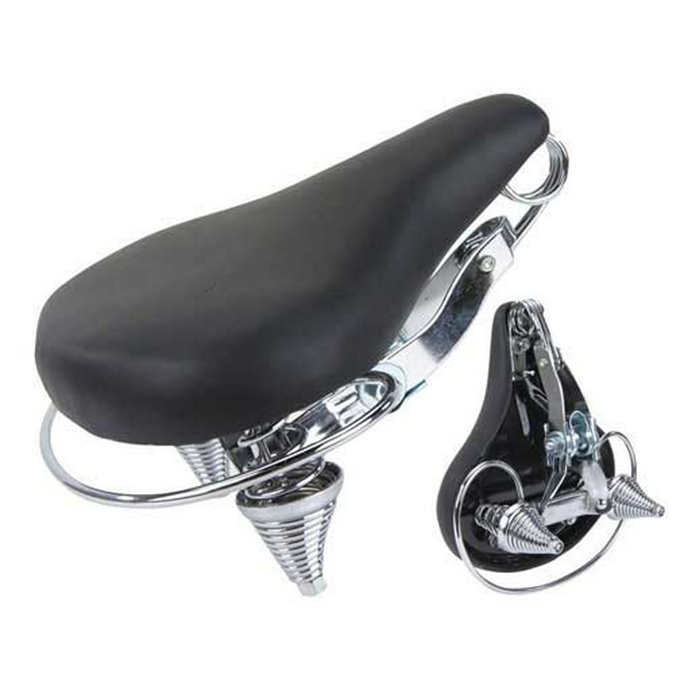 Beach Cruisers Saddle 841 Black. Bike seat,bicycle part, beach cruiser seat, chopper fixie, road