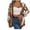 Brown, variant on Lovskoo 2024 Cardigan Sweaters for Women Casual Long Sleeve Loose Solid Ladies Outing Cardigan Blouse Sweater Coat Black