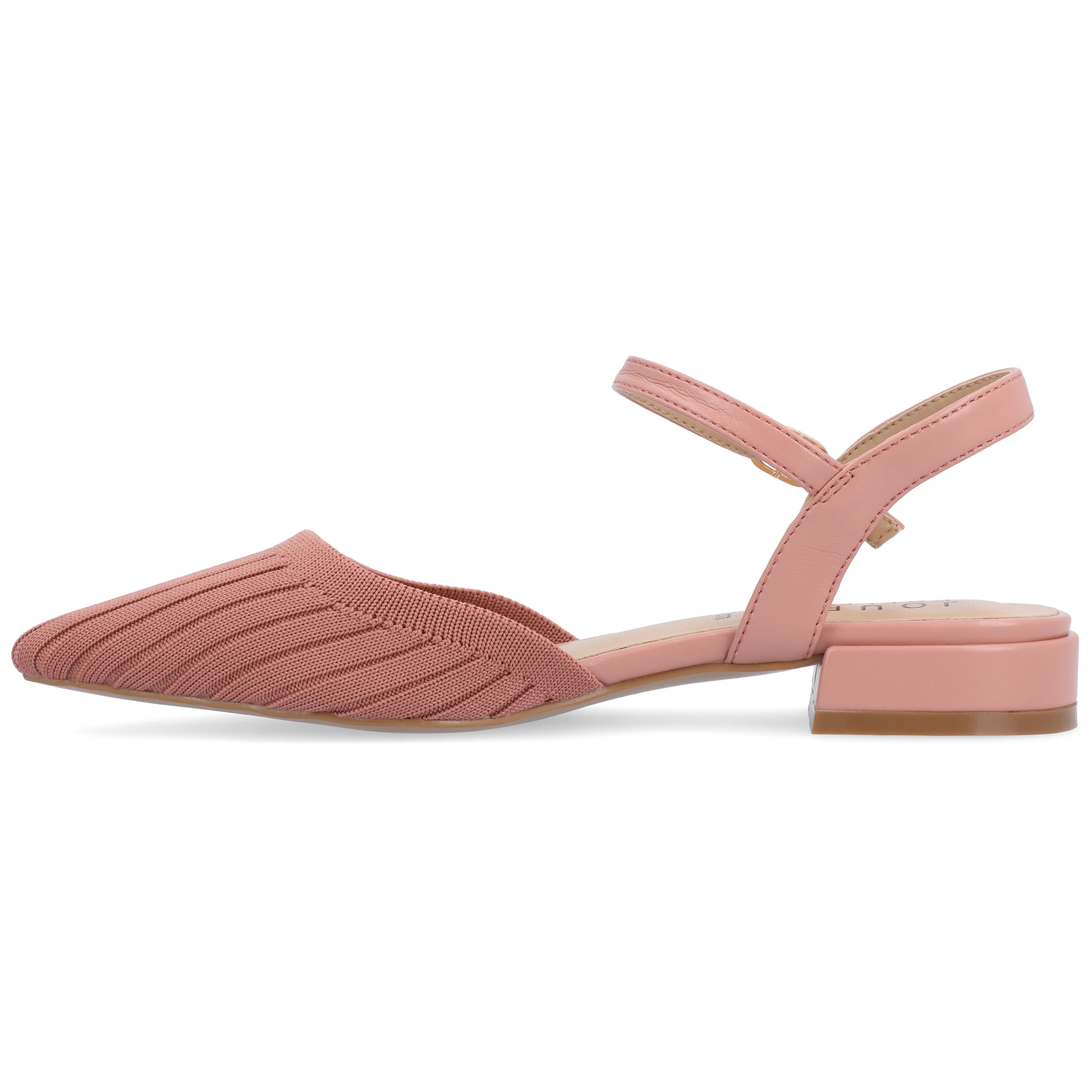 Journee Womens Ansley Mary Jane Pointed Toe Flats, Widths Available