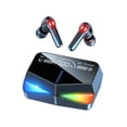 thumbnail image 1 of sweethay 1 par de auriculares inalámbricos para juegos compatibles con Bluetooth V5.1 auriculares recargables de baja latencia LED estéreo con Control Cables de audio/vídeo, 1 of 8